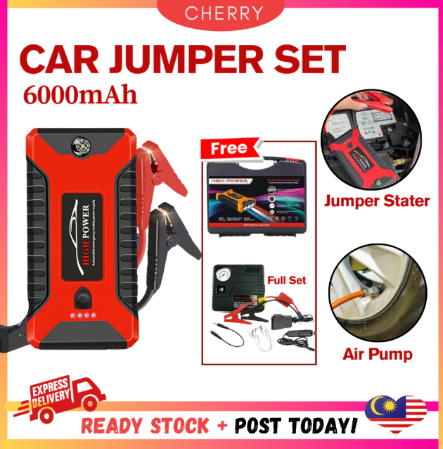 CHERRY 12V Car Jumper Powerbank + Pump